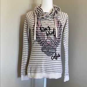 Thin Shirt Type Sweater, like new, Harley Davidson